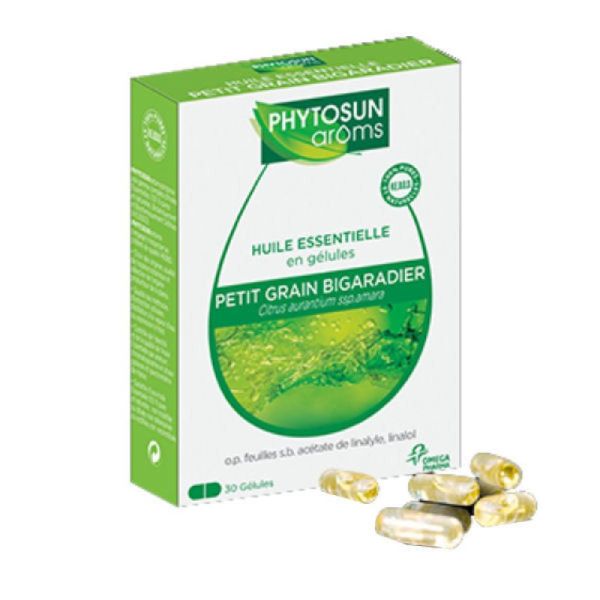 Phytosun Arôms Huile Essentielle de Petit Grain Bigaradier 30 Gélules