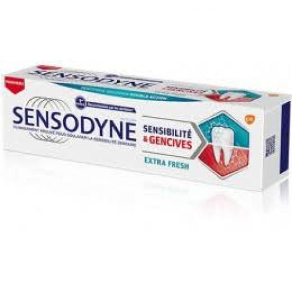 SENSODYNE Dentifrice Sensibilité et Gencives 75ml