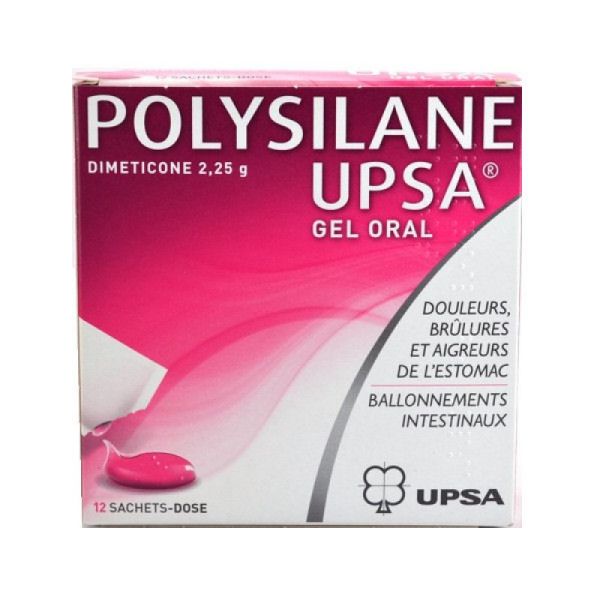 POLYSILANE UPSA, gel oral en sachet-dose, boîte de 12