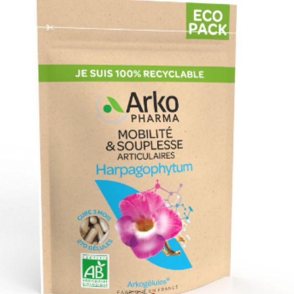 Arkogélules Harpagophytum Ecopack 270 gél