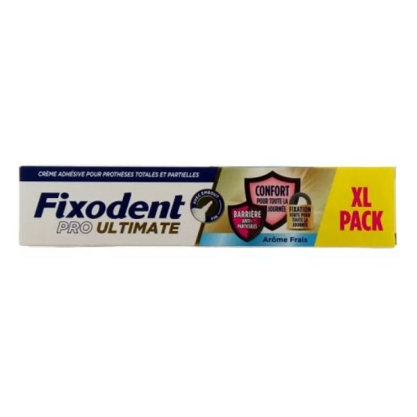 Fixodent Pro Ultimate arôme frais 57gr