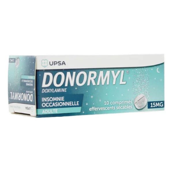 Donormyl 15 mg 10 comprimés effervescents