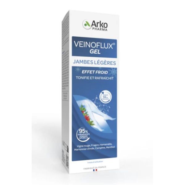 Veinoflux Gel Effet Froid - 50% offert sur le 2nd tube