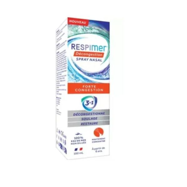 Respimer Enfants Adultes spray Forte Congestion 100 mL