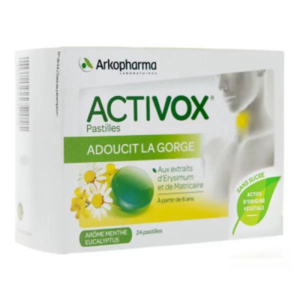 Activox® Pastilles – Arkopharma France