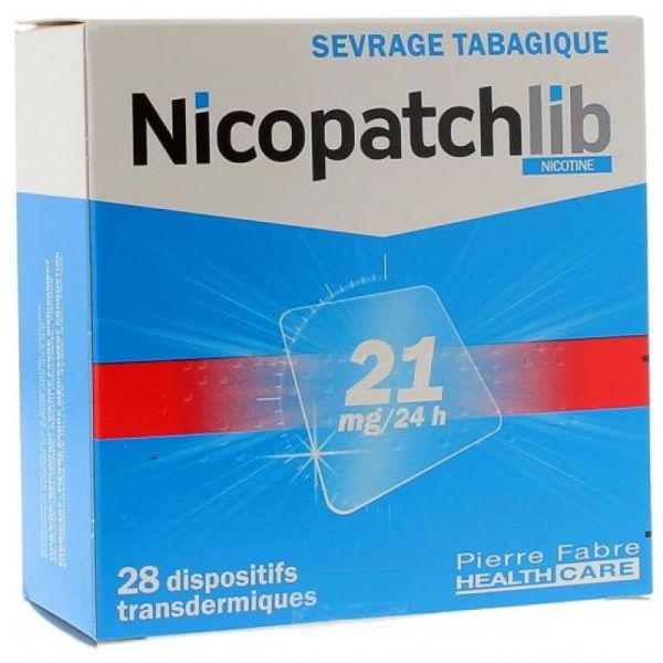 Nicopatchlib 21mg/24h Disp 28