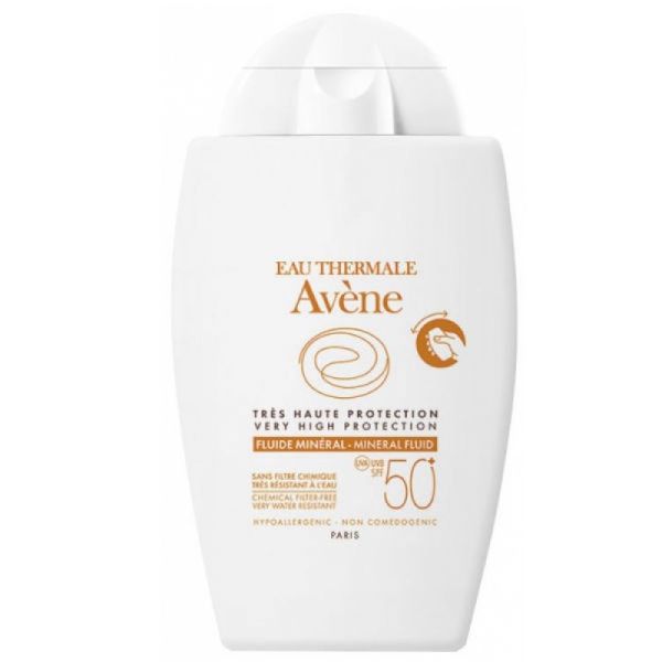 Avène solaire Fluide Minéral SPF 50+ 40 ml