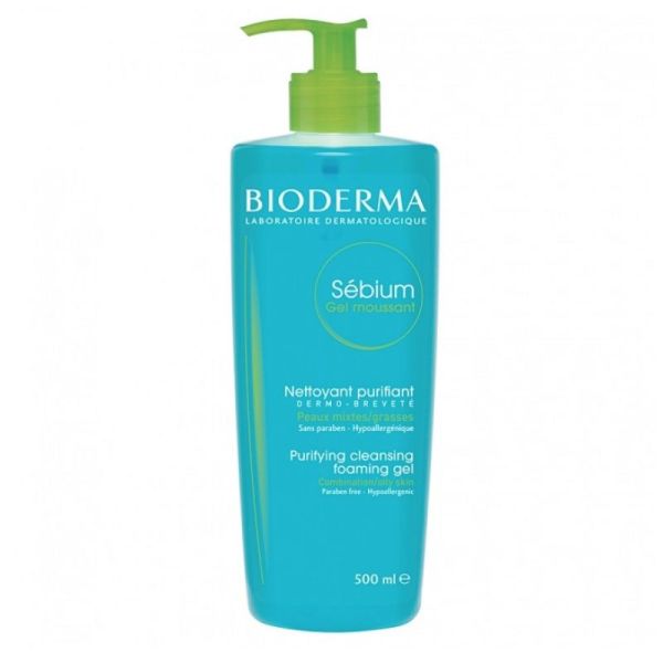 Bioderma Sébium Gel Moussant 500 ml