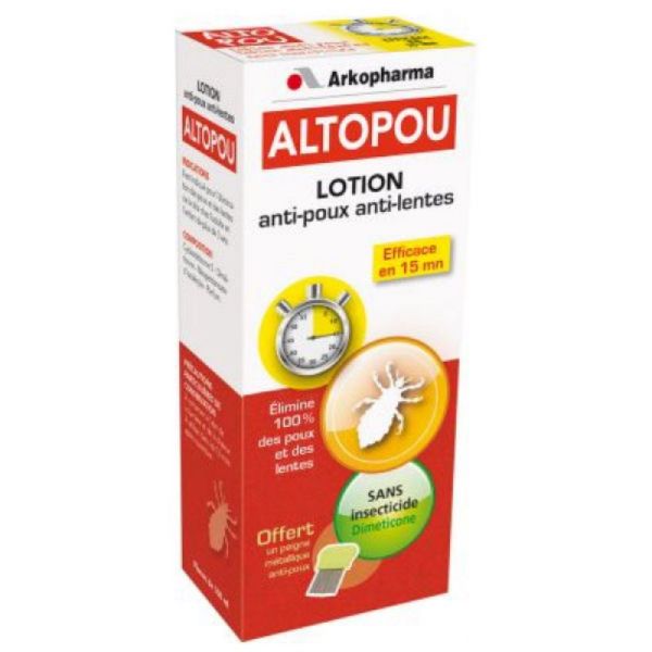 Arkopharma Altopou Lotion Anti-Poux Anti-Lentes 100 ml