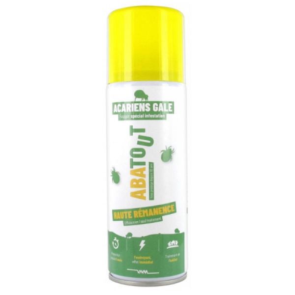 Abatout Acariens Gale Fogger Spécial Infestation 150 ml