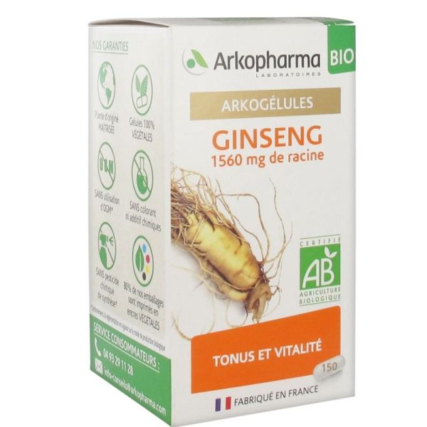 Arkogelules Ginseng 150 Gel