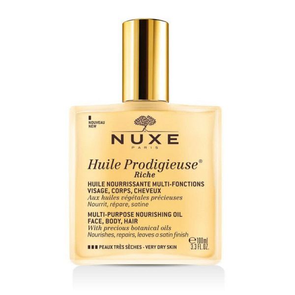 Nuxe Huile Prodigieuse Riche Visage-Corps-Cheveux 100 ml