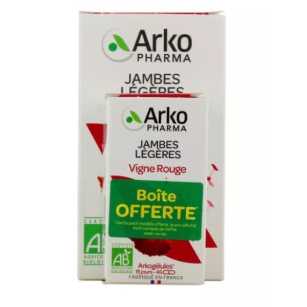 Arkogelules Vigne Rouge Bio Fl150 Gelu + 45 offertes