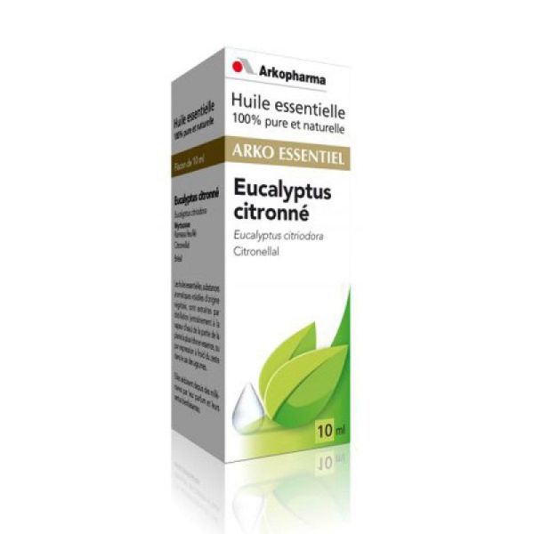 Arkopharma Arko Essentiel Huile Essentielle d'Eucalyptus Citronné 10 ml