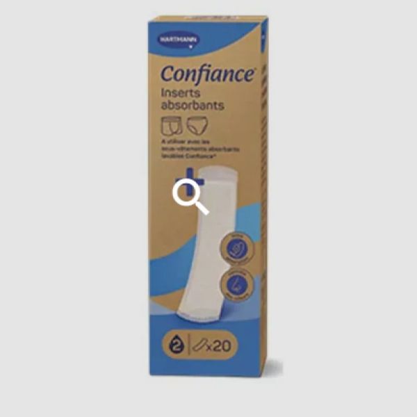 CONFIANCE Inserts absorbants x 20