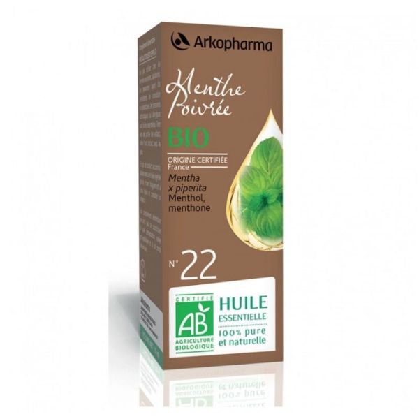 ARKOPHARMA HUILE ESSENTIELLE N°22 MENTHE POIVREE 10ML