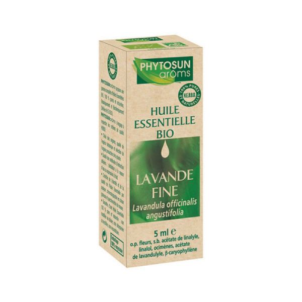 Phytosun Arôms Huile Essentielle Lavande Fine Bio 5ml