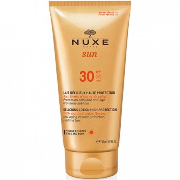 Nuxe Sun Lait Délicieux Visage et corps SPF 30 150ml