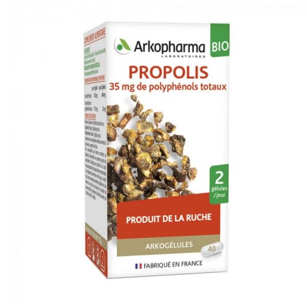 ARKOPHARMAPROPOLIS 40 GELULES ARKOGELULES