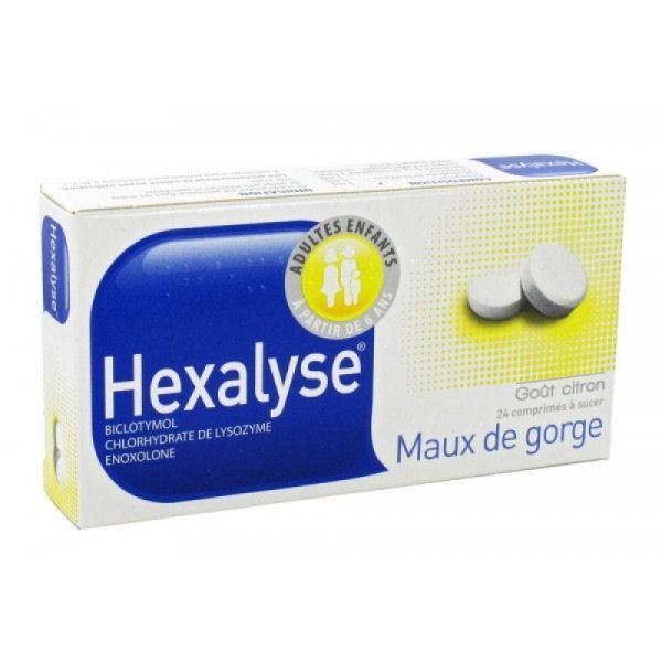 HEXALYSE, comprimé à sucer