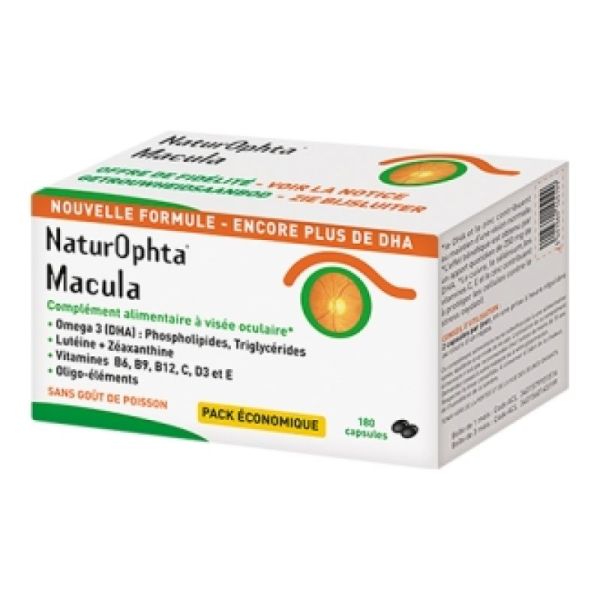 NaturOphta Macula 180 capsules