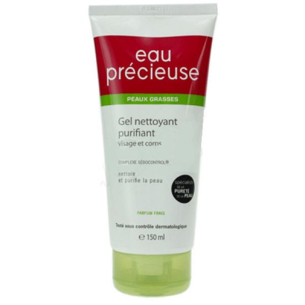 Eau Précieuse Peaux Grasses Gel Nettoyant Purifiant 150ml