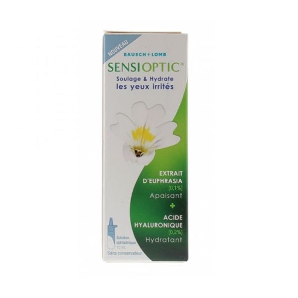 Sensioptic yeux irrités flacon 10ml