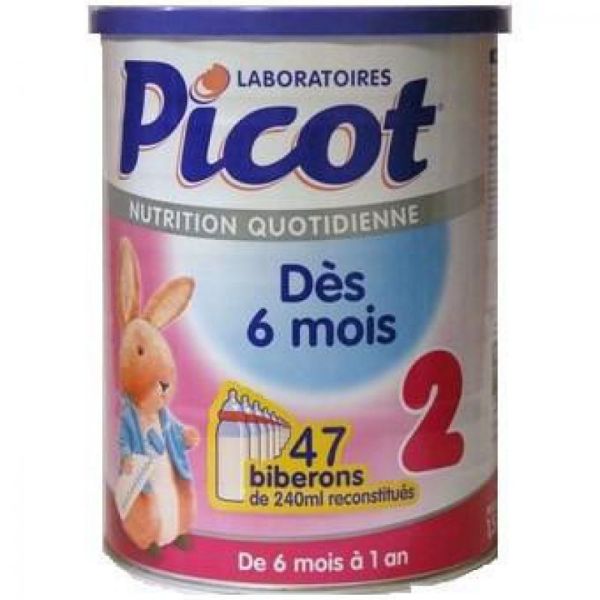 PICOT Nutrition Quoridienne Lait 2è âge Boîte/1500g