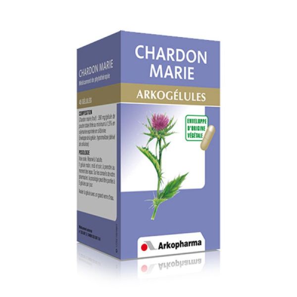 ARKOGELULES CHARDON MARIE, 45 gélules