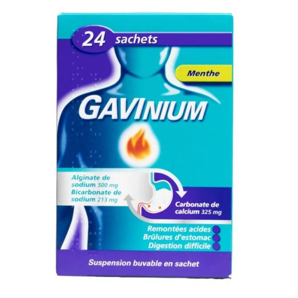 GAVINIUM Menthe 24 sachets