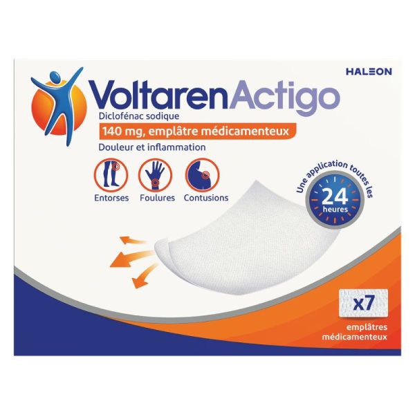 Voltarenactigo Emplatres Sac 7