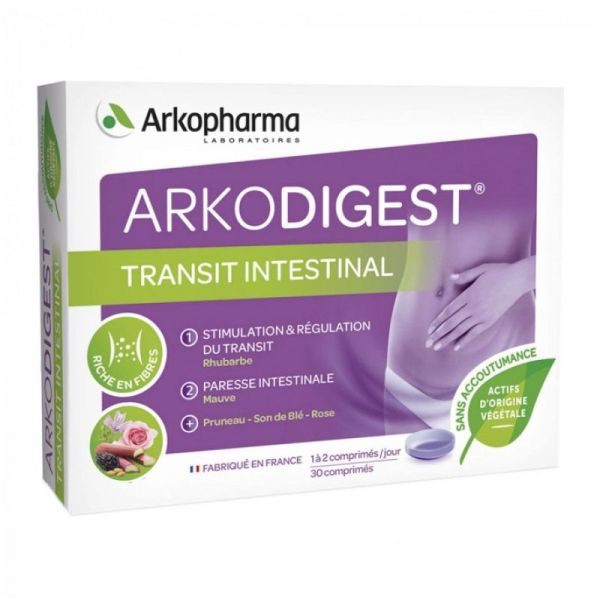 ARKOPHARMA TRANSIT INTESTINAL 30 COMPRIMES ARKODIGEST