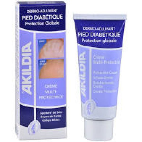 Akildia Cr Multi-protection Pieds diabétiques 75ml