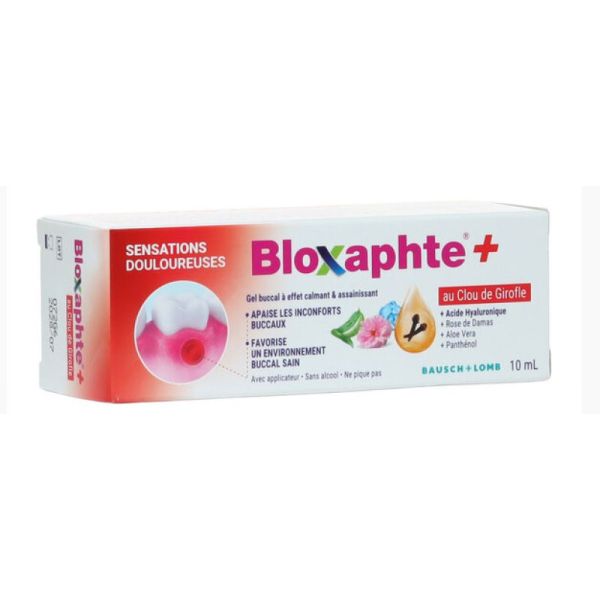 Bloxaphte+ gel buccal calmant et assainissant 10ml