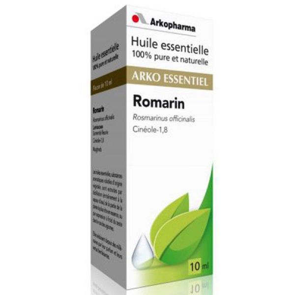 Arkopharma Arko Essentiel Huile Essentielle de Romarin 10 ml