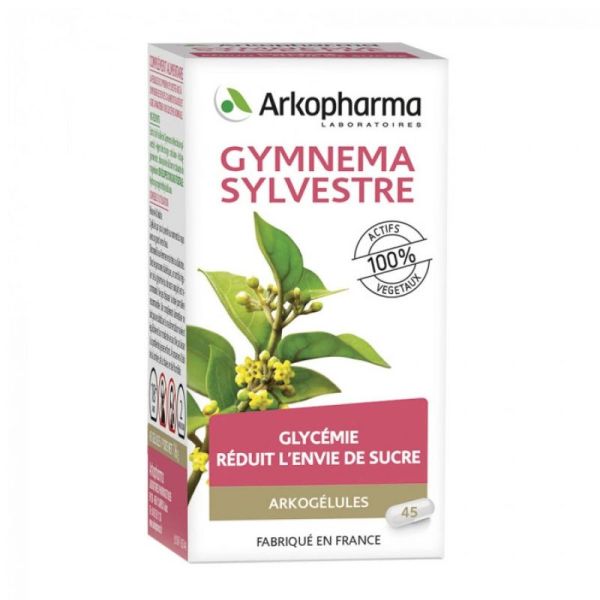 ARKOPHARMA GYMNEMA SYLVESTRE 45 GELULES ARKOGELULES