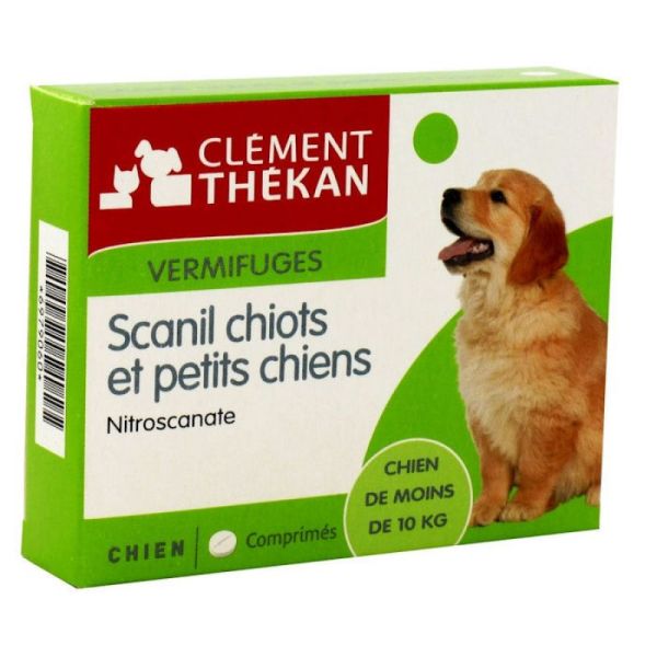 SCANIL CHIOT ET PETIT CHIEN Comprimé vermifuge polyvalent Boîte/6