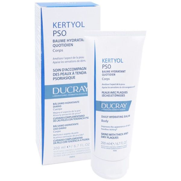 Ducray Kertyol PSO baume hydratant quotidien tube de 200ml