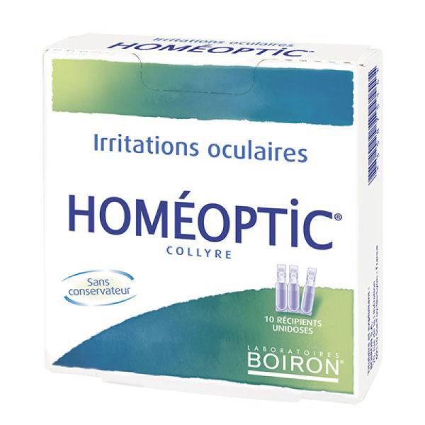 HOMEOPTIC, collyre en récipient unidose