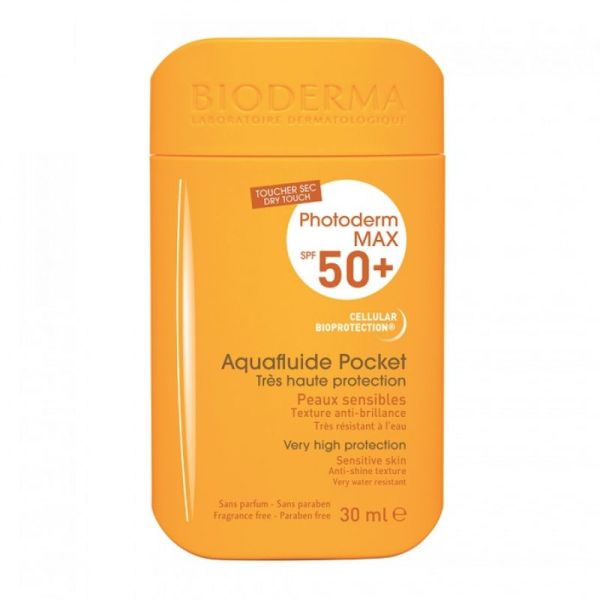 BIODERMA PHOTODERM MAX SPF 50+ AQUAFLUIDE POCKET 30 ML