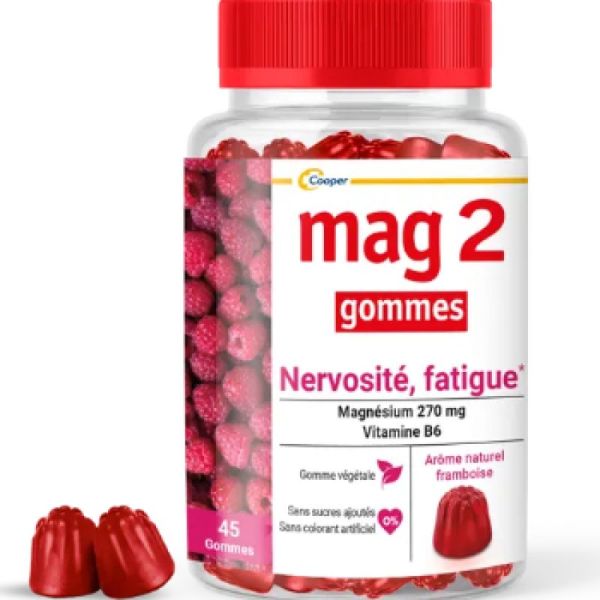 Mag 2 gommes Arôme framboise /45