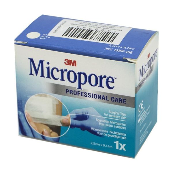Micropore sparadrap 2,5cm x 9,14m