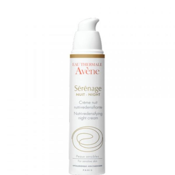 AVENE SERENAGE Crème de nuit nutrire-densifiante anti-âge Fl/40ml