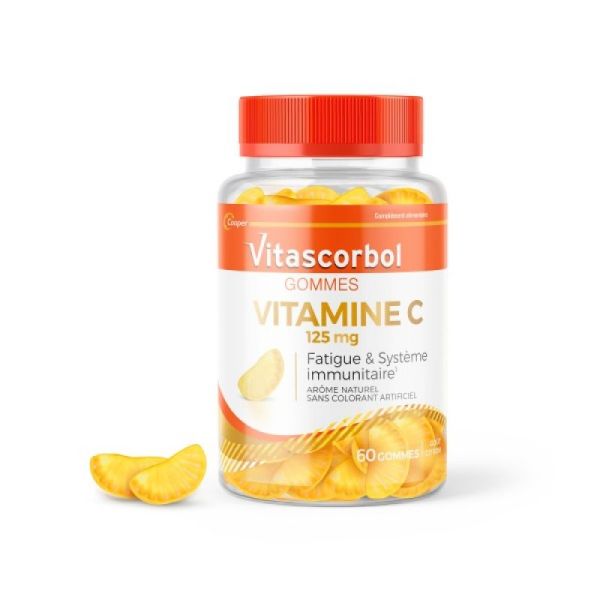 Vitascorbol Vitamine C 60 gommes