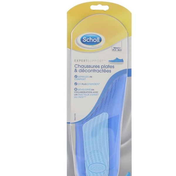 SCHOLL Semelles pour chaussures décontractées 41,5-46,5