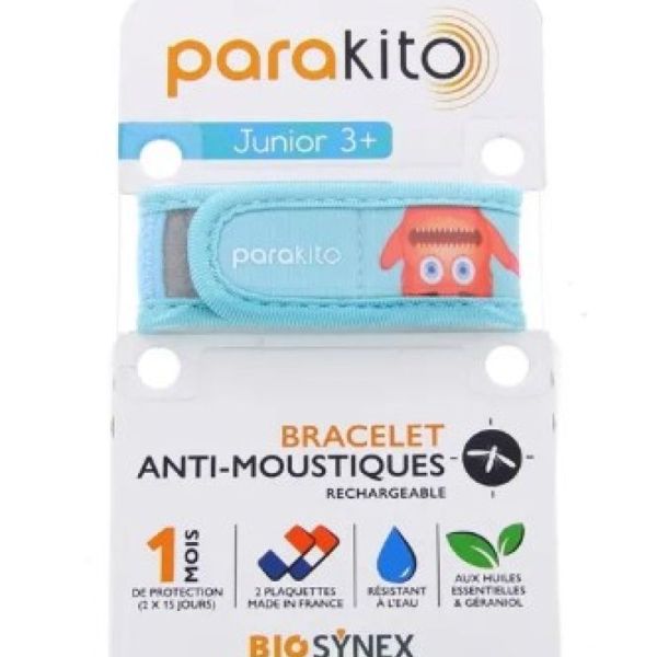 PARAKITO bracelet anti-moustiques  Monstre Junior 3+