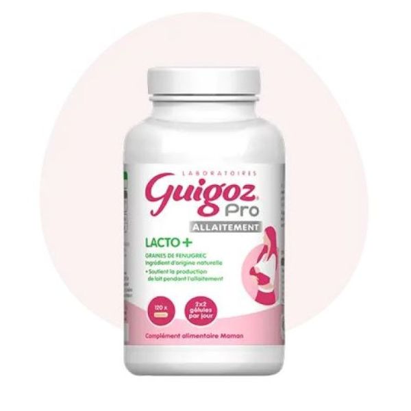Guigoz Pro Allaitement Lacto+ 120 gélules