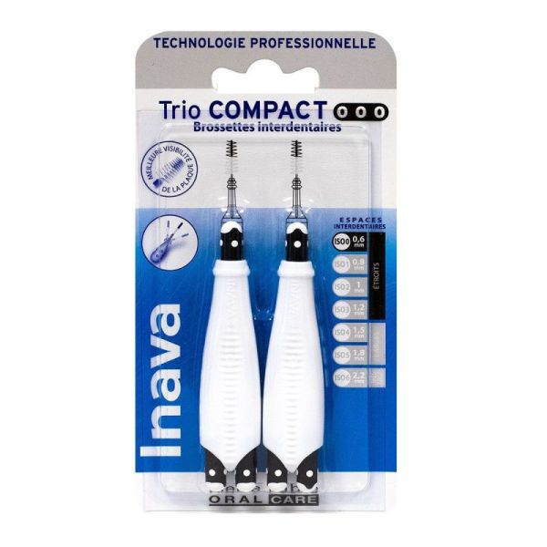 INAVA Trio compact 0/0/0 0,6mm 6 brossrttrs