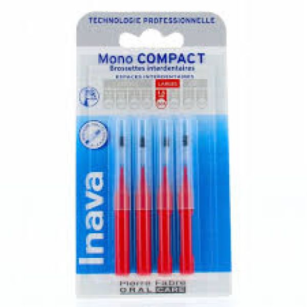 INAVA Mono Compact 4 Brossettes Rouge