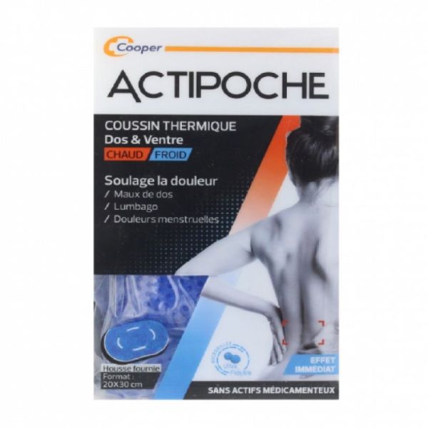 Actipoche Coussin Thermique Dos & Ventre